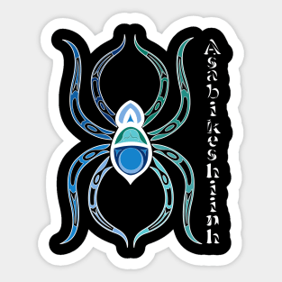 Asabikeshiinh (spider) Gay Men Pride Sticker